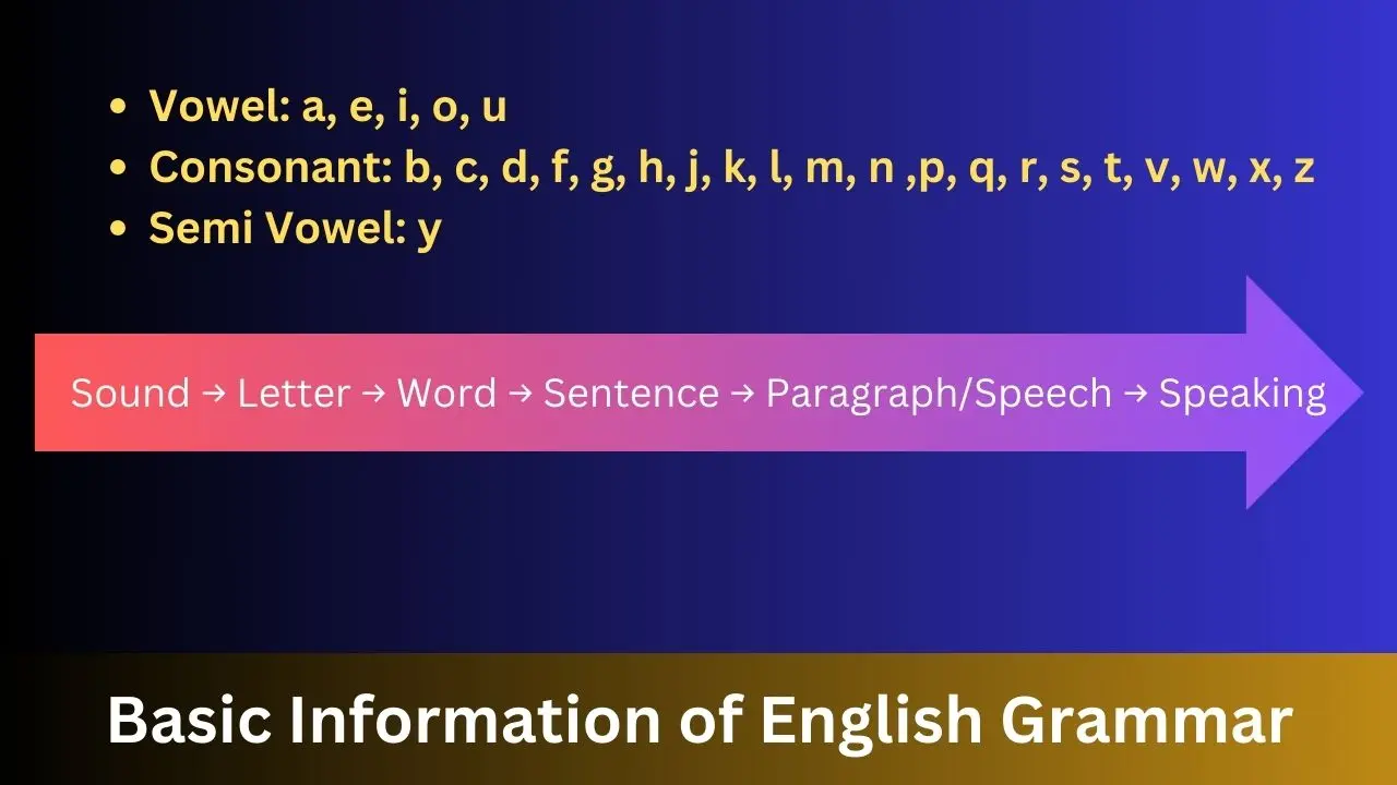 Basic Information of English Grammar