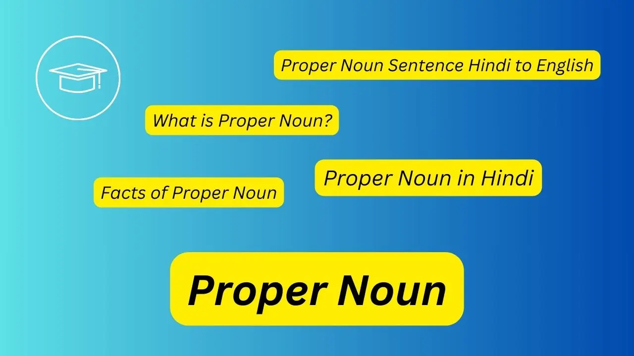 Proper Noun in Hindi